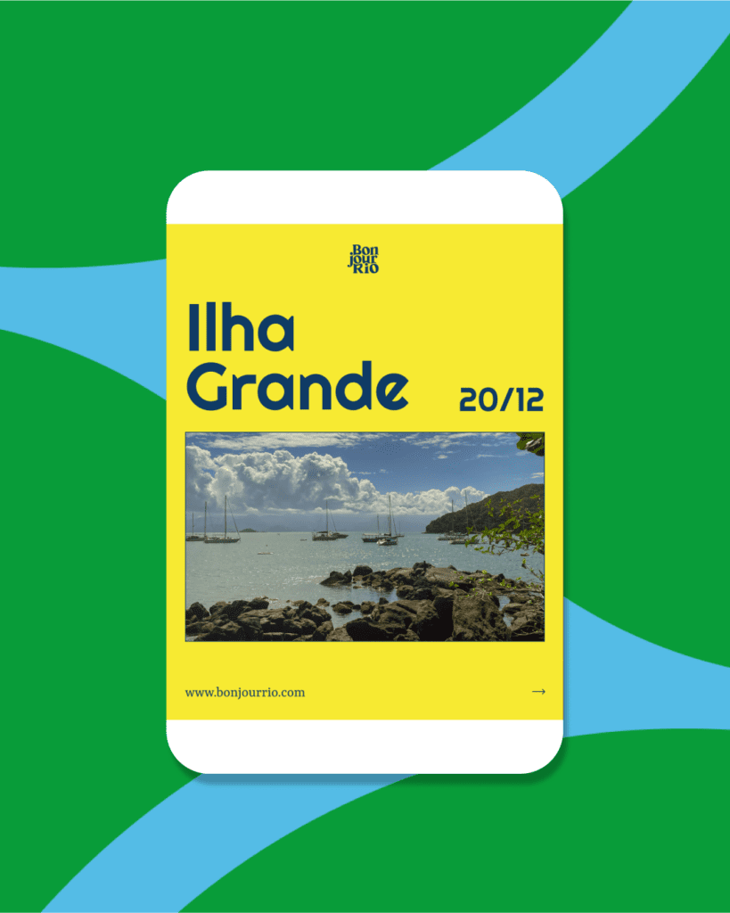 Identidade visual da Bonjour Rio criada pela Badauê