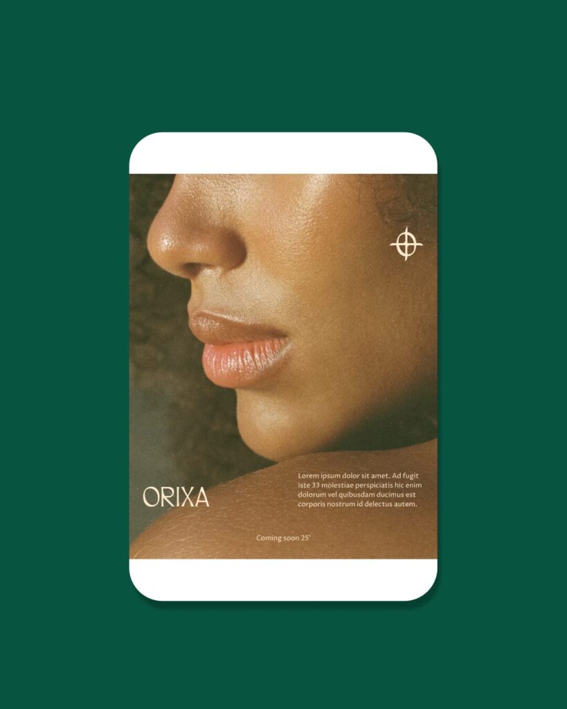 Identidade Visual Orixa criada pela Badauê